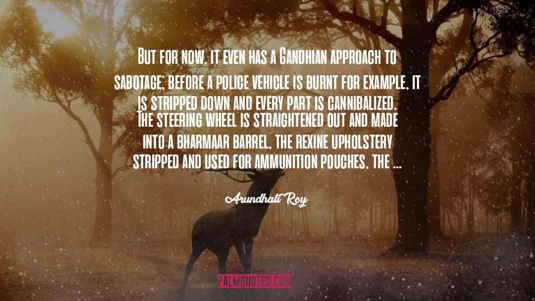 Sabotage quotes by Arundhati Roy