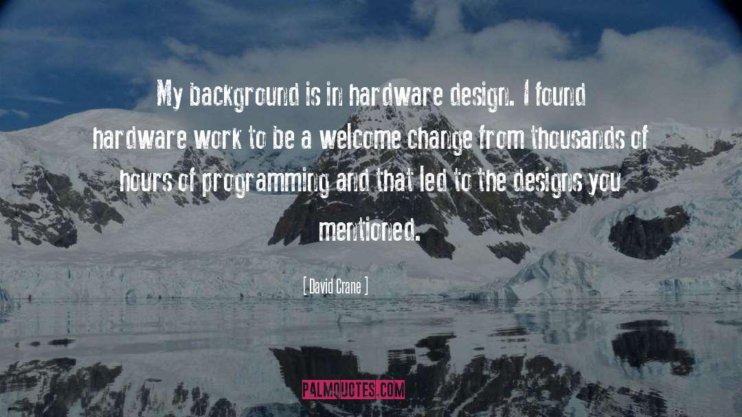 Sabourin Hardware quotes by David Crane