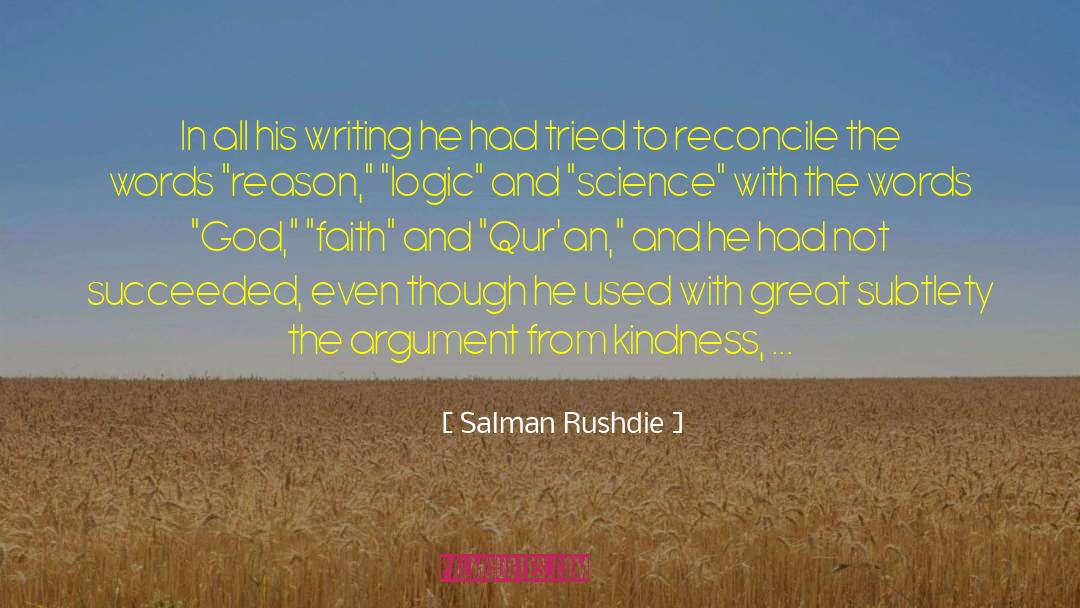 Sabr In Quran quotes by Salman Rushdie