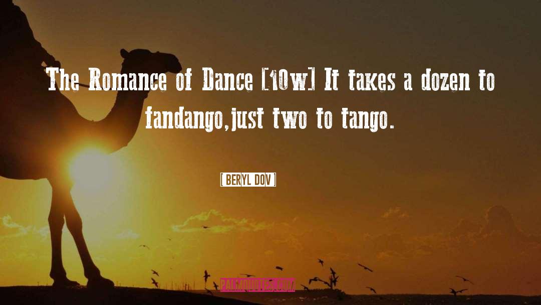 Sacadas Tango quotes by Beryl Dov