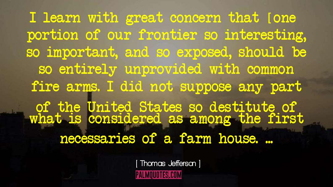 Sackrider Farms quotes by Thomas Jefferson