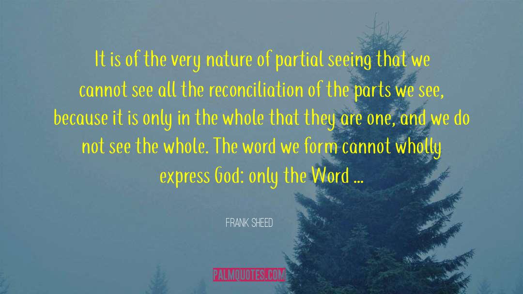 Sacrament Of Reconciliation quotes by Frank Sheed