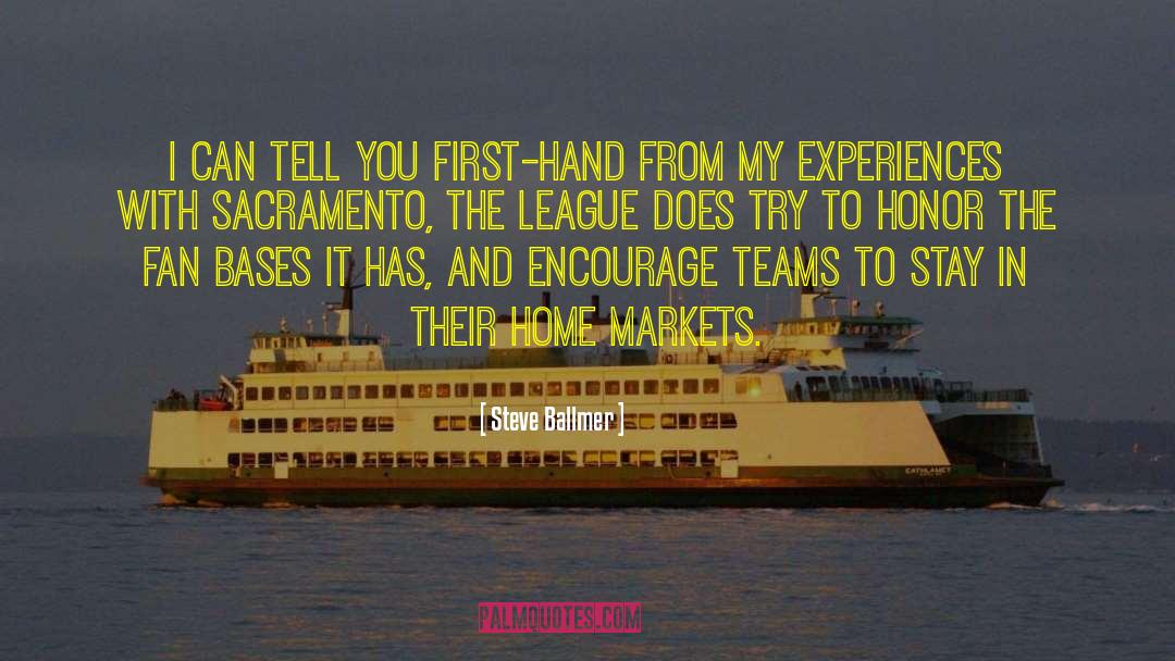 Sacramento quotes by Steve Ballmer