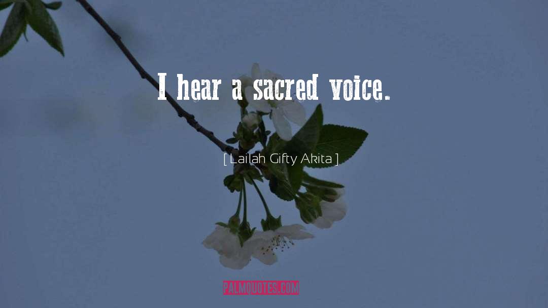 Sacred Callings quotes by Lailah Gifty Akita