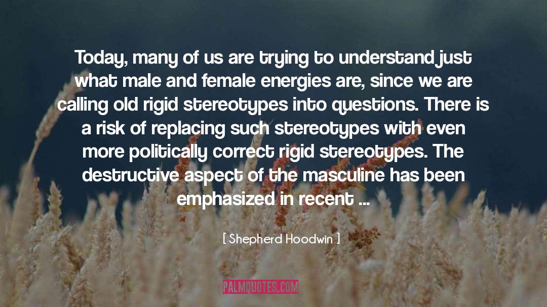 Sacred Feminine quotes by Shepherd Hoodwin