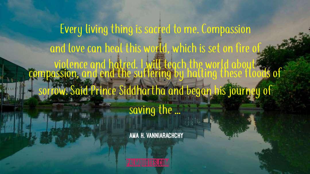 Sacred Feminine quotes by Ama H. Vanniarachchy