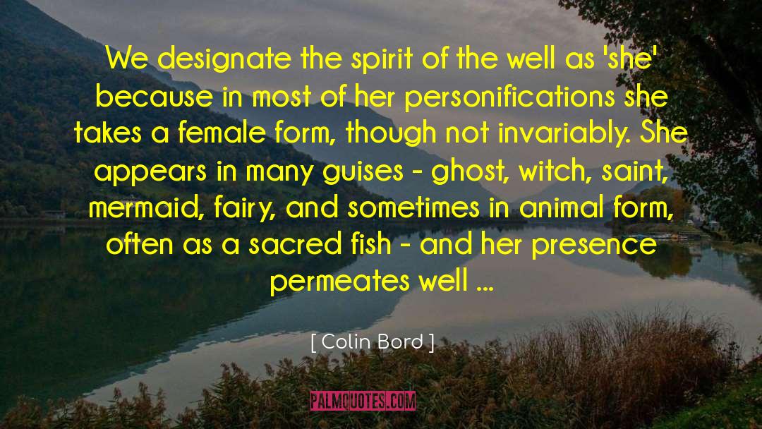 Sacred Fish quotes by Colin Bord