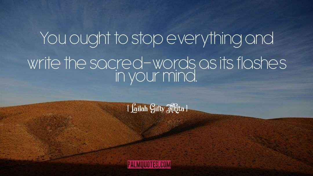 Sacred Ground quotes by Lailah Gifty Akita