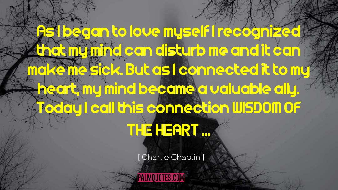 Sacred Heart quotes by Charlie Chaplin