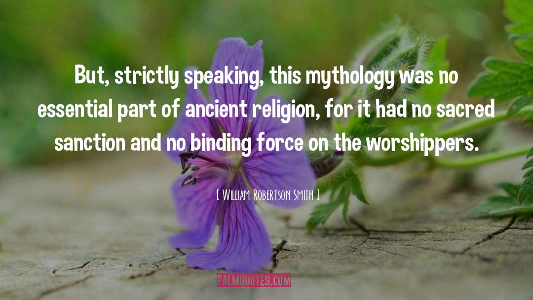 Sacred Initiation quotes by William Robertson Smith