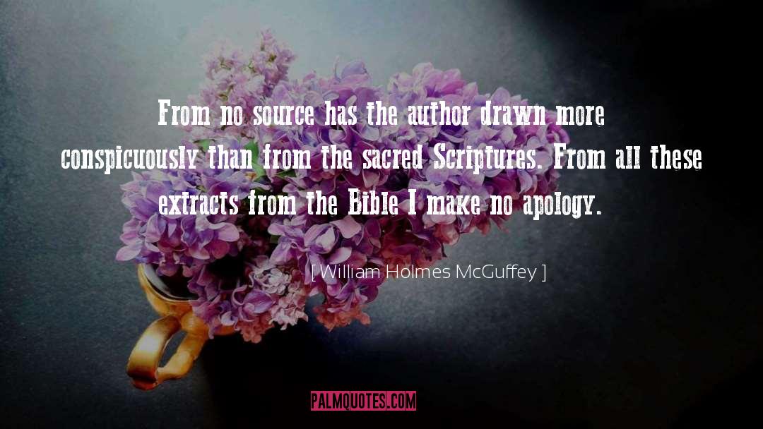 Sacred Scripture quotes by William Holmes McGuffey
