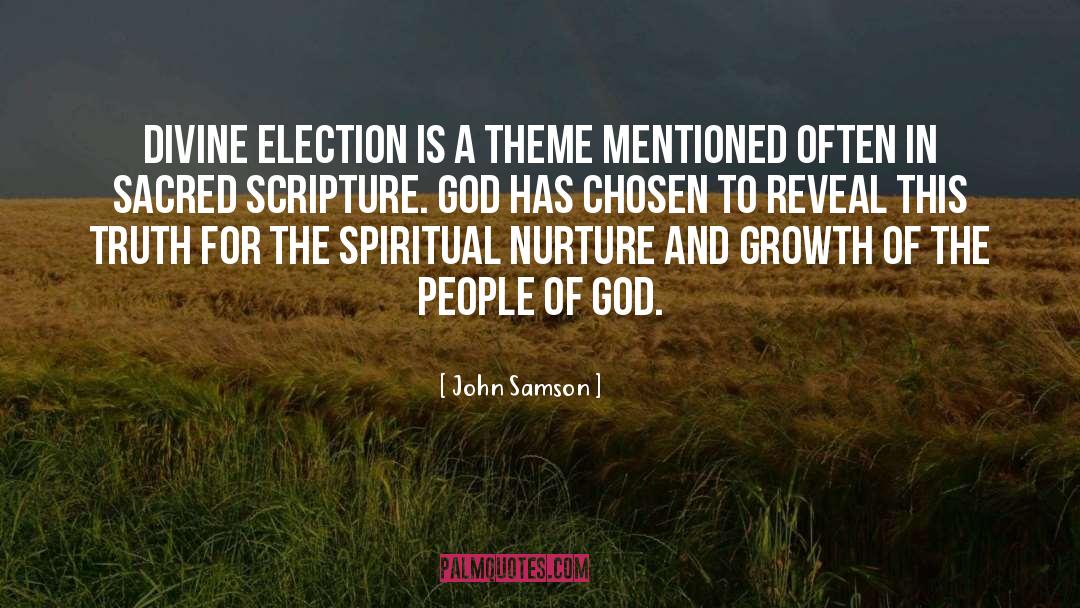 Sacred Scripture quotes by John Samson