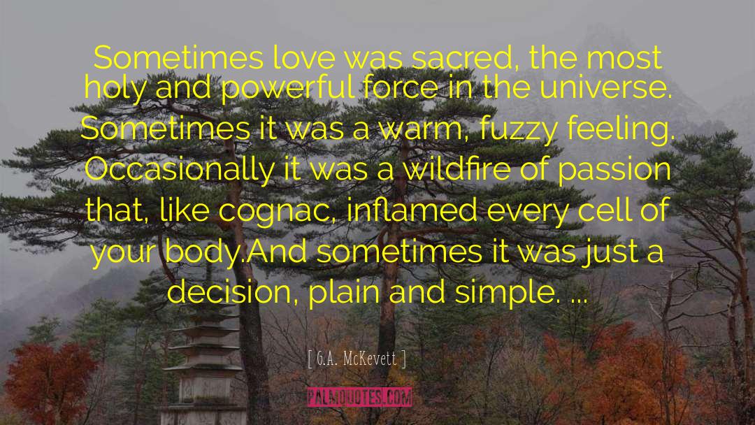 Sacred Sexuality quotes by G.A. McKevett