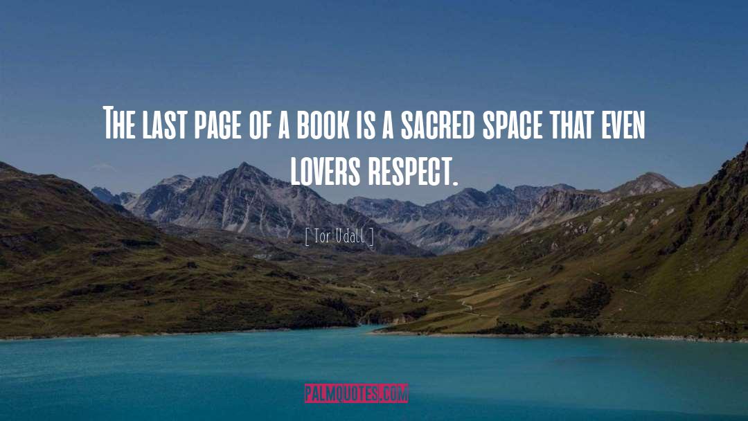Sacred Space quotes by Tor Udall