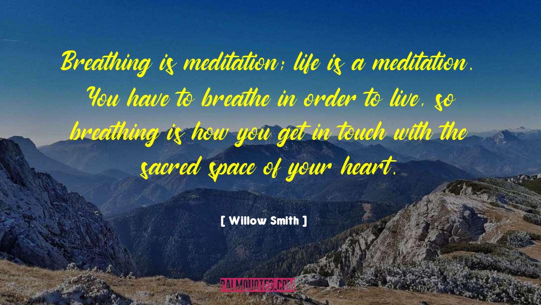 Sacred Space quotes by Willow Smith