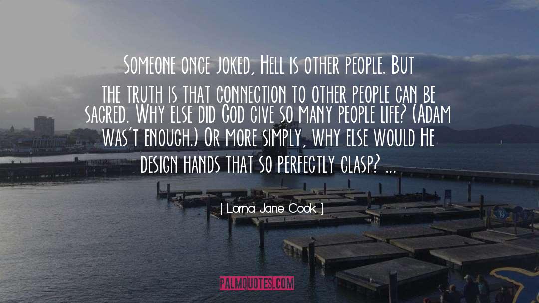 Sacred Spark quotes by Lorna Jane Cook