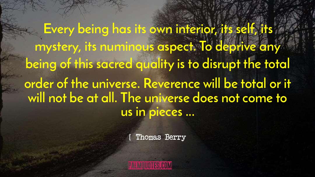 Sacred Spiral quotes by Thomas Berry