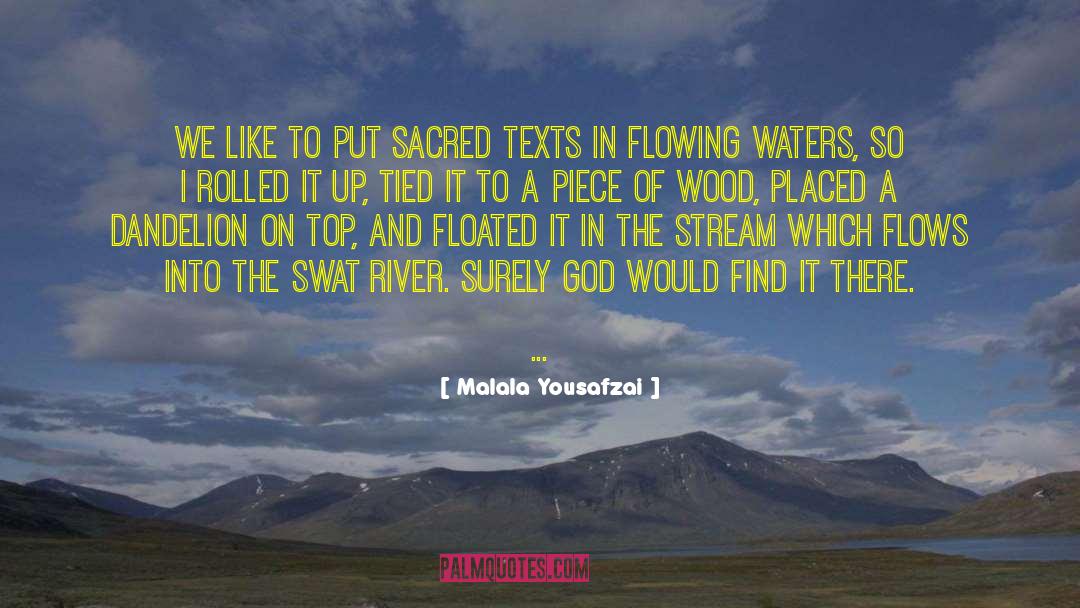 Sacred Texts quotes by Malala Yousafzai