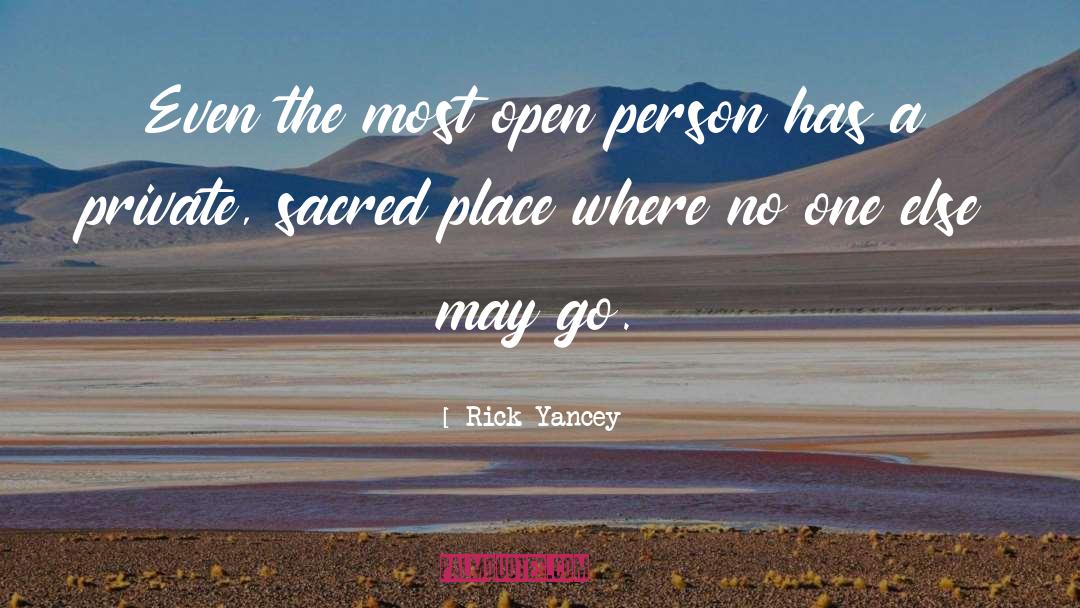 Sacred Texts quotes by Rick Yancey
