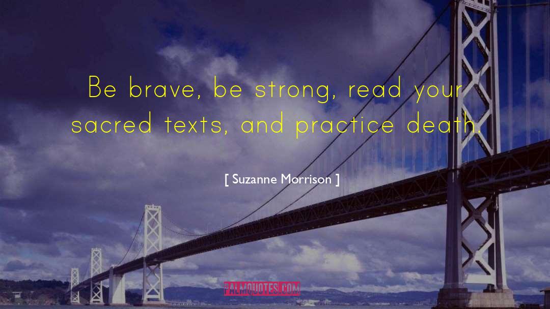 Sacred Texts quotes by Suzanne Morrison