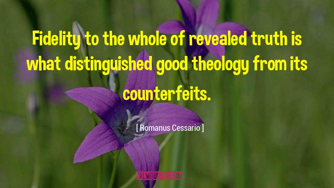 Sacred Theology quotes by Romanus Cessario