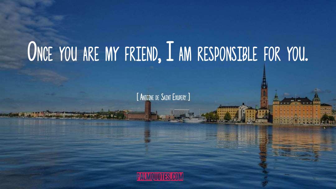 Sacrifice For Friends quotes by Antoine De Saint Exupery
