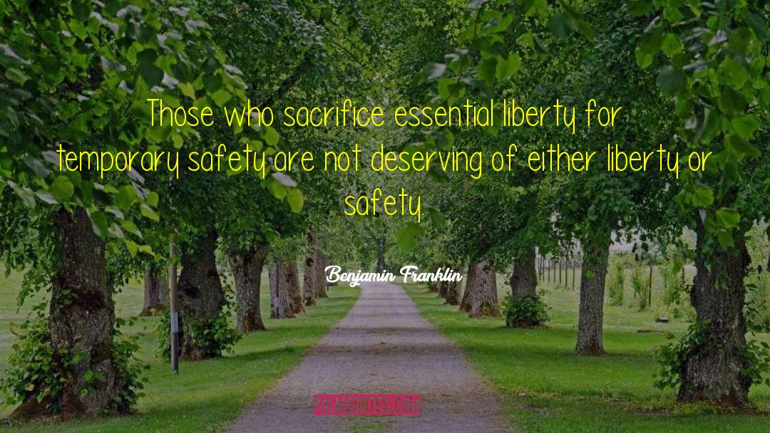 Sacrifice For Others quotes by Benjamin Franklin