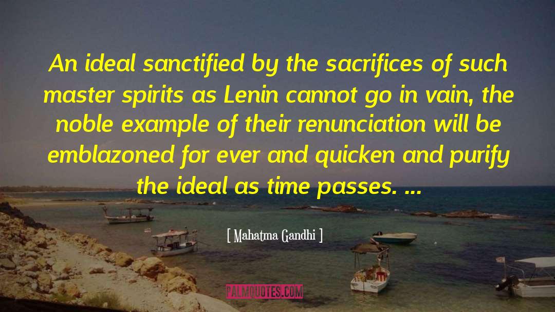 Sacrifice For Sports quotes by Mahatma Gandhi