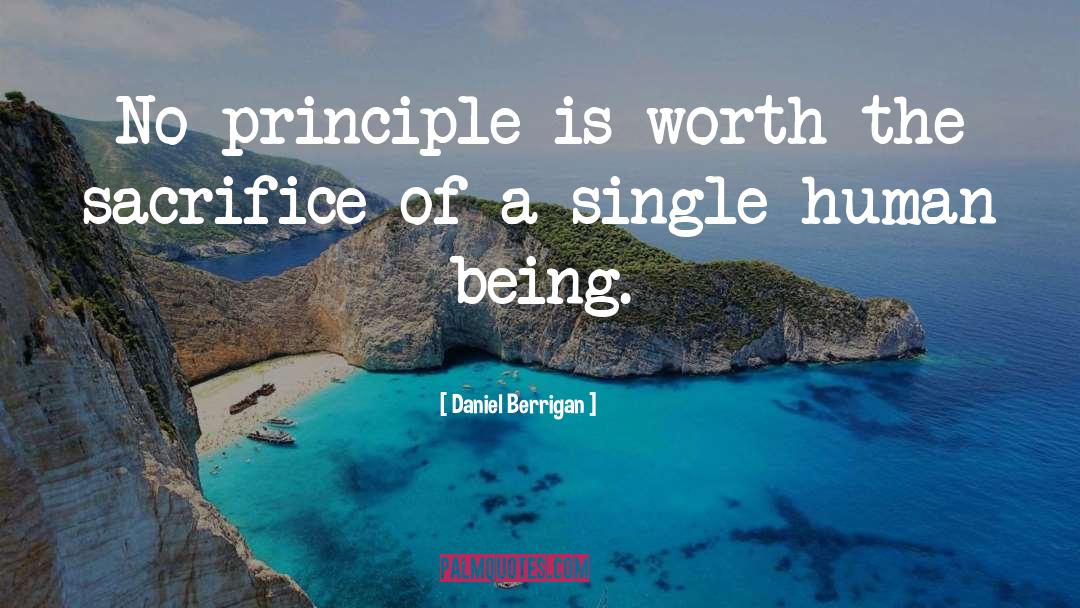 Sacrifice Honour quotes by Daniel Berrigan