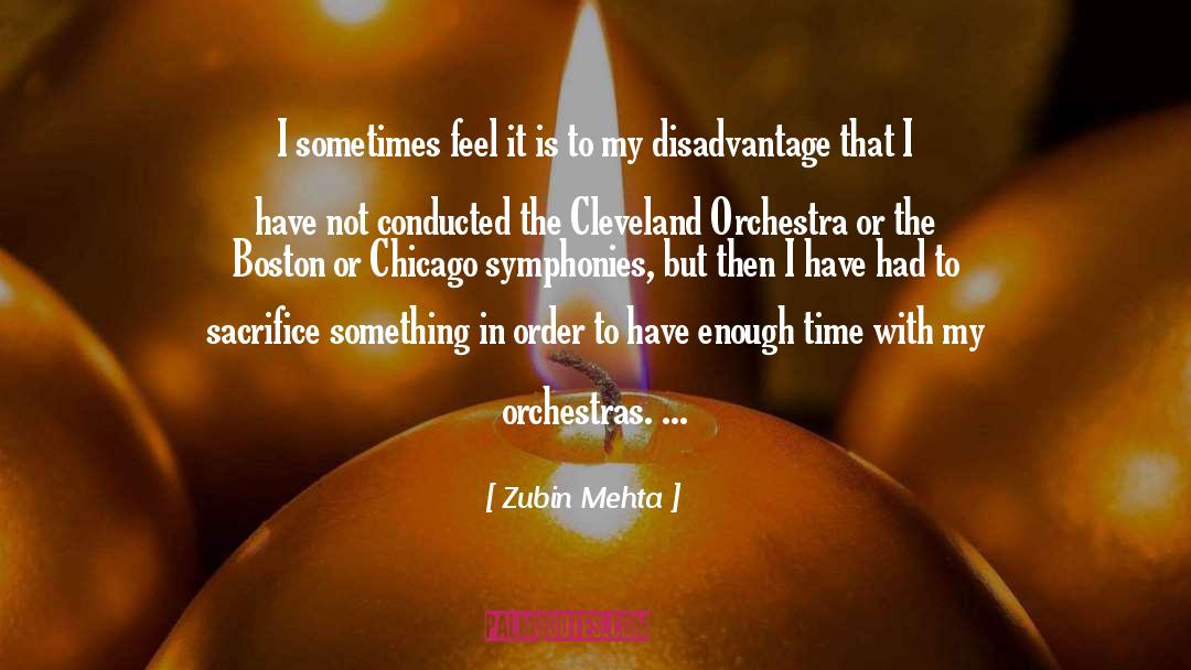 Sacrifice quotes by Zubin Mehta