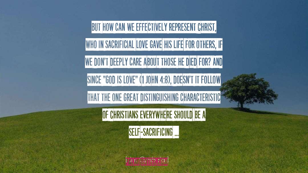 Sacrificial Love quotes by Jim Cymbala