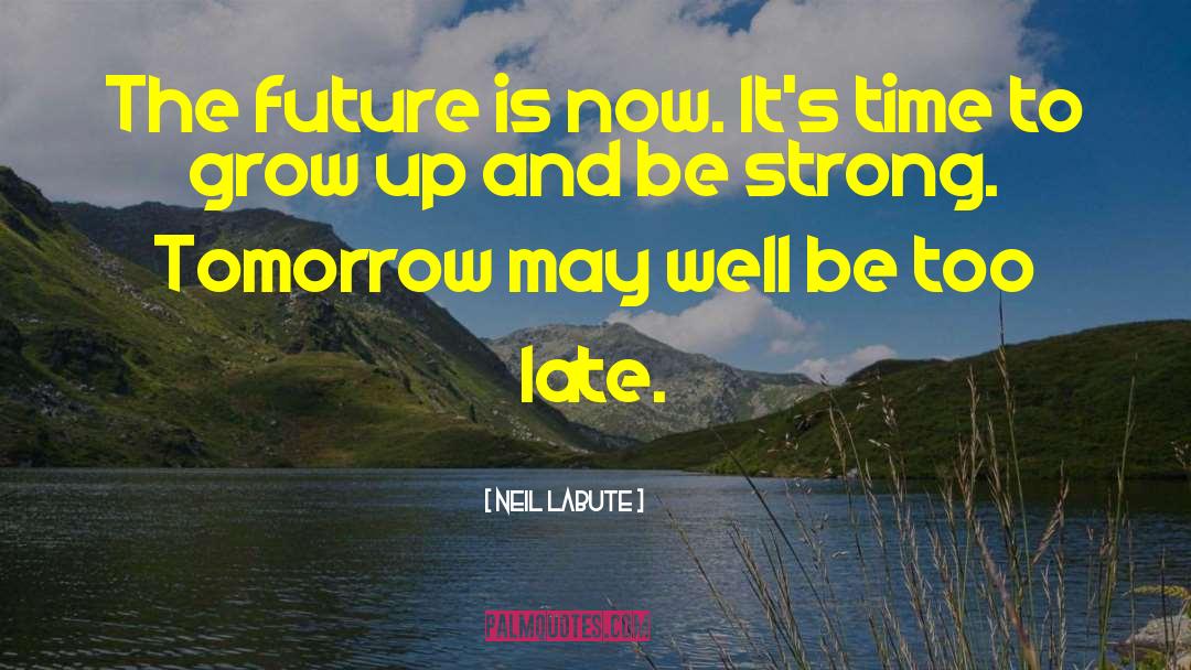 Sacrificing The Future quotes by Neil LaBute