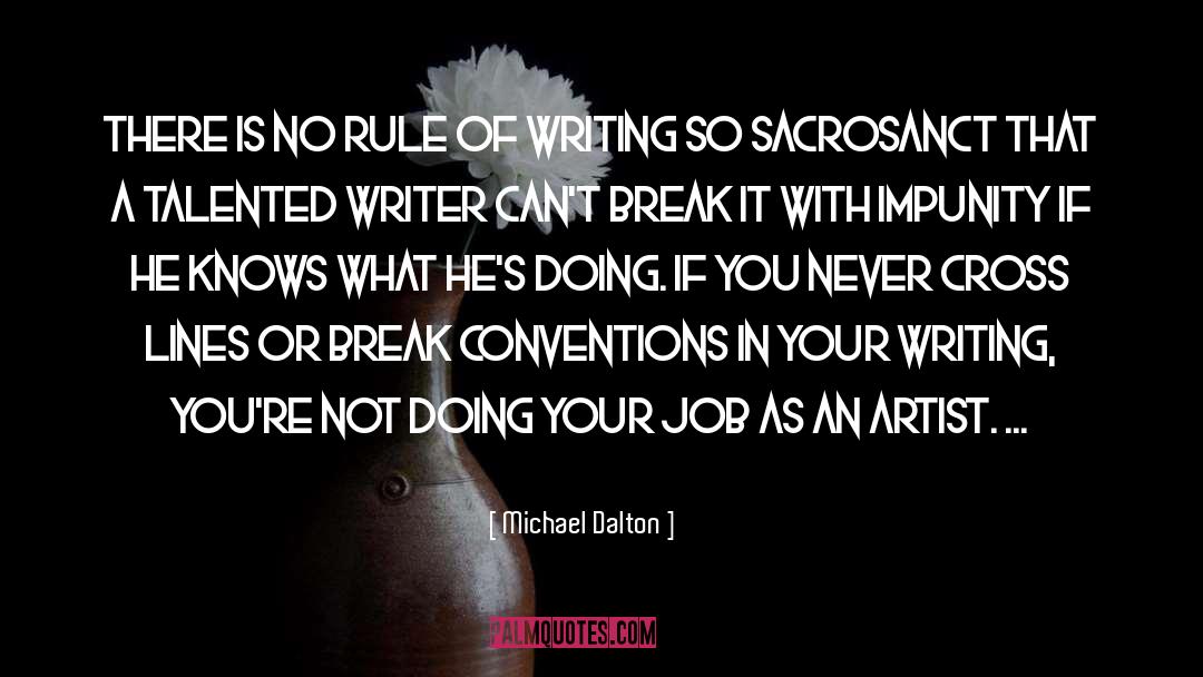 Sacrosanct quotes by Michael Dalton