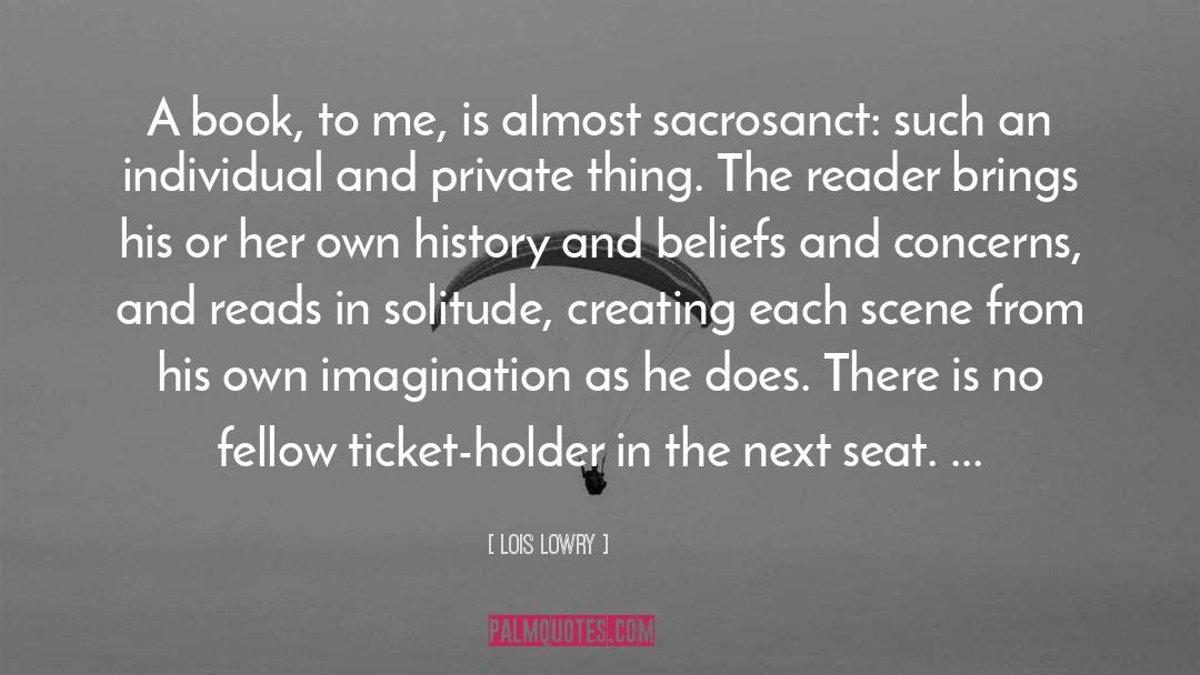 Sacrosanct quotes by Lois Lowry