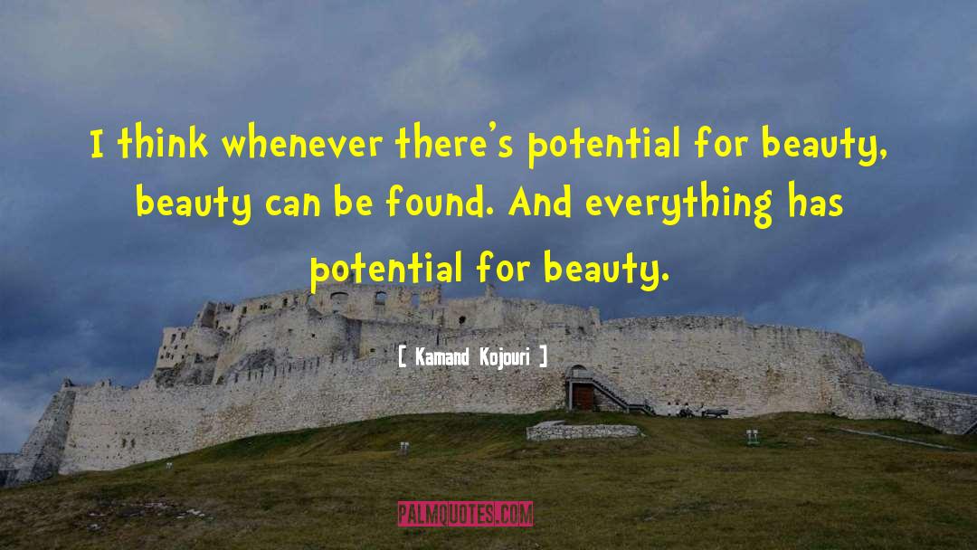 Sad Beauty quotes by Kamand Kojouri