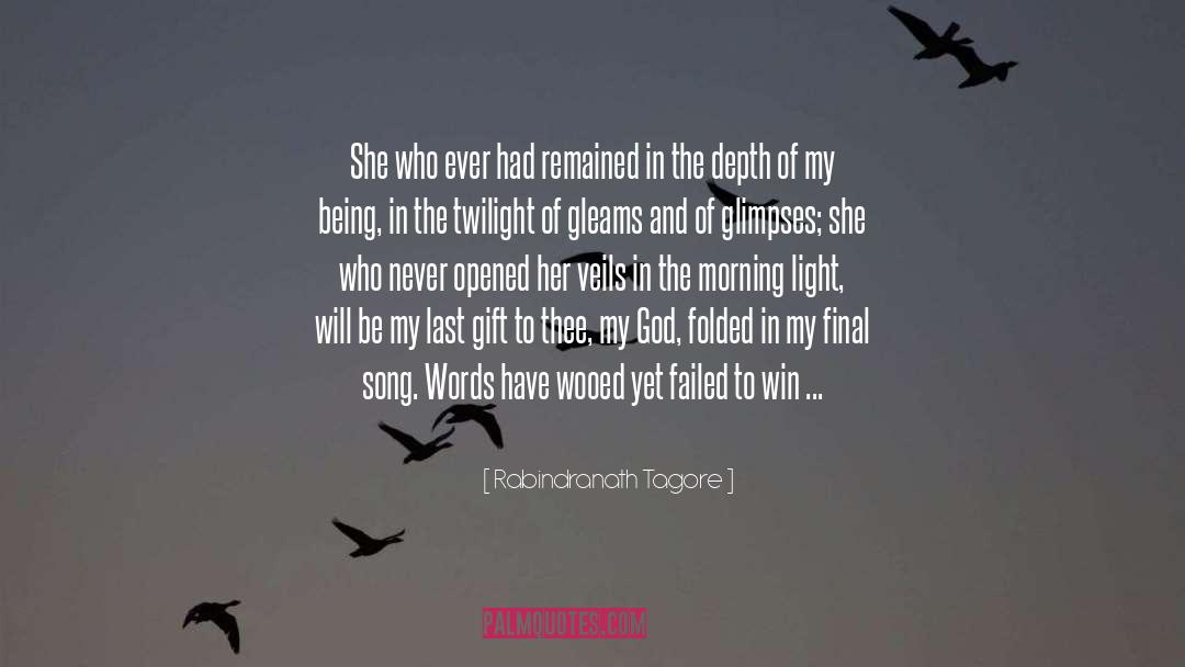 Sad Country Song Lyric quotes by Rabindranath Tagore