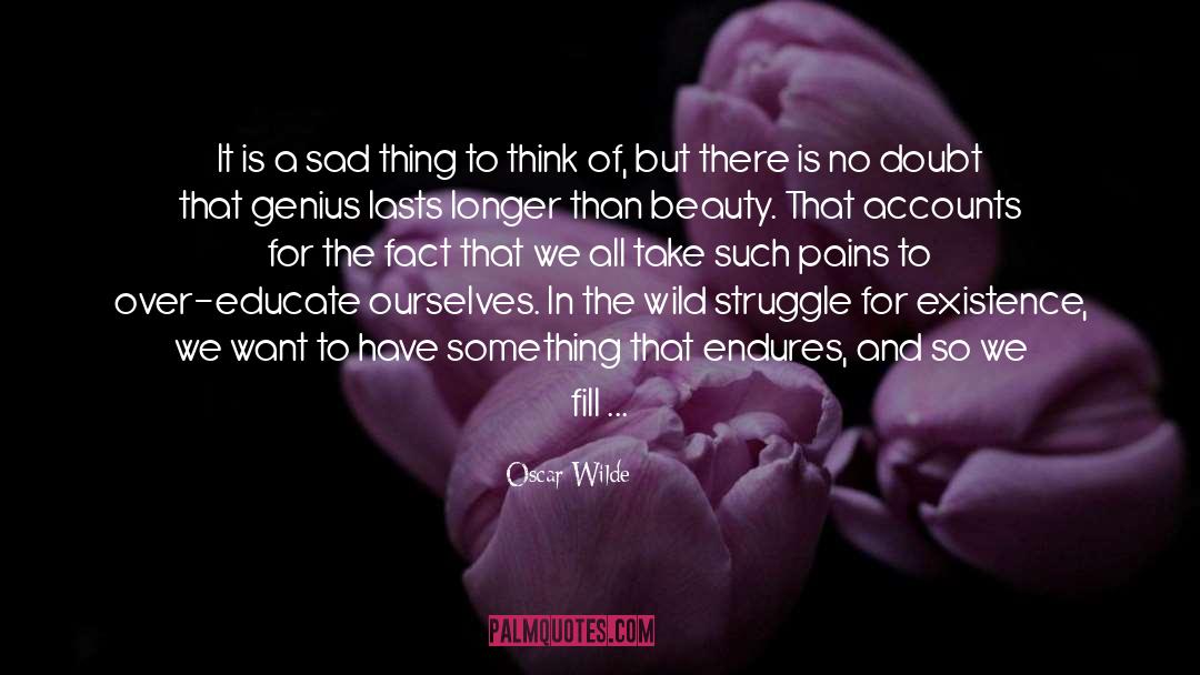 Sad Girl quotes by Oscar Wilde