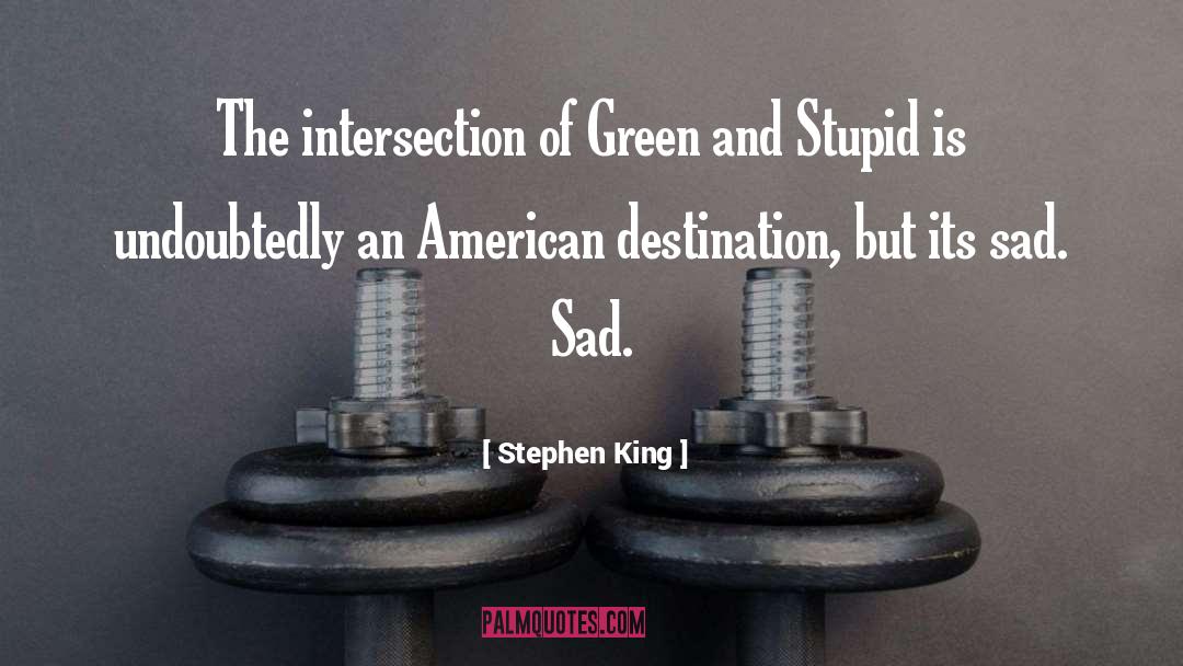 Sad Kinda quotes by Stephen King