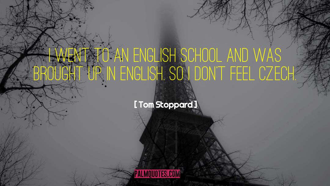 Sad Life English quotes by Tom Stoppard