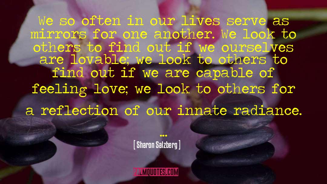 Sad Lives quotes by Sharon Salzberg