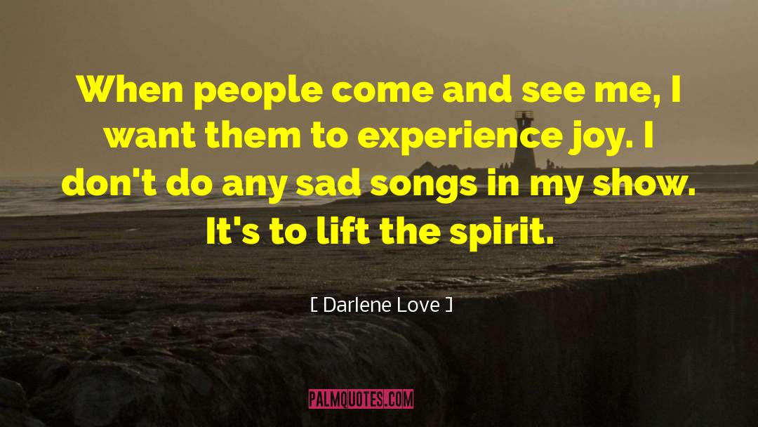 Sad Love Tumblr quotes by Darlene Love