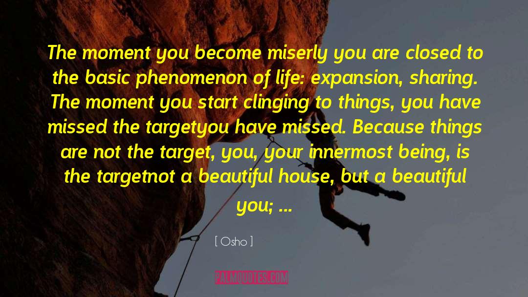 Sad Moment Of Life quotes by Osho