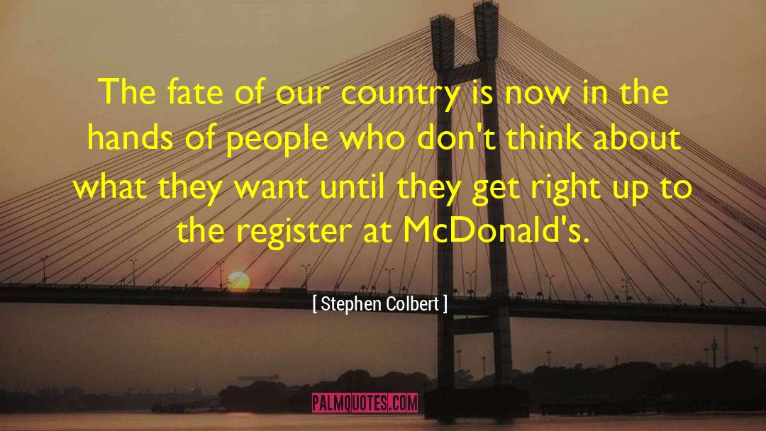 Sad People quotes by Stephen Colbert