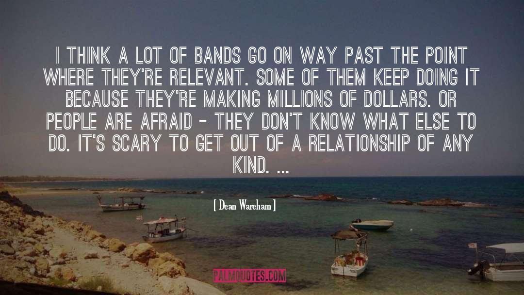 Sad Relationship quotes by Dean Wareham