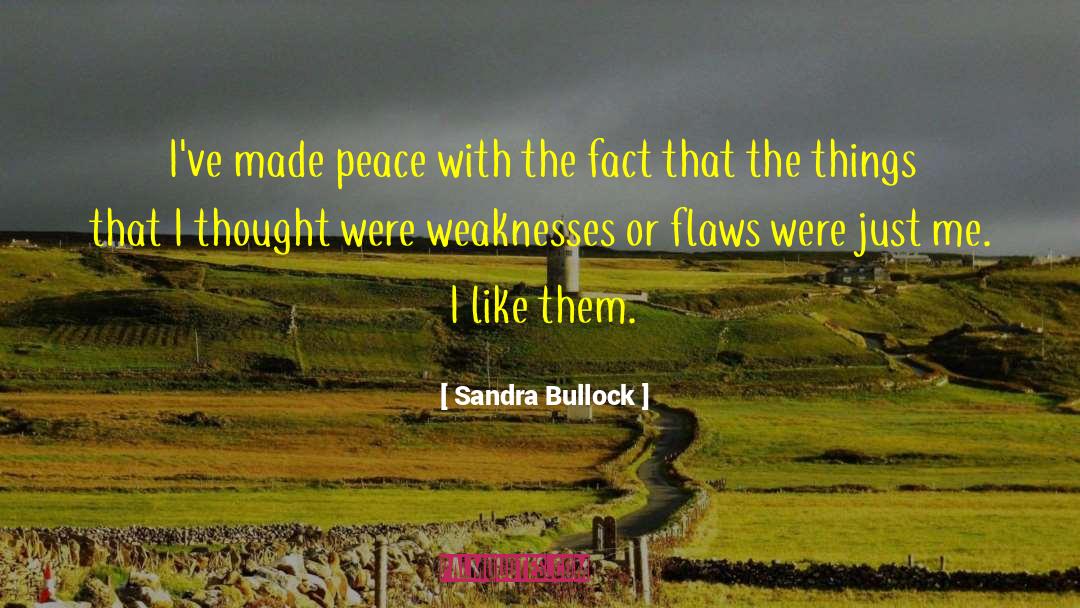 Sad Things quotes by Sandra Bullock