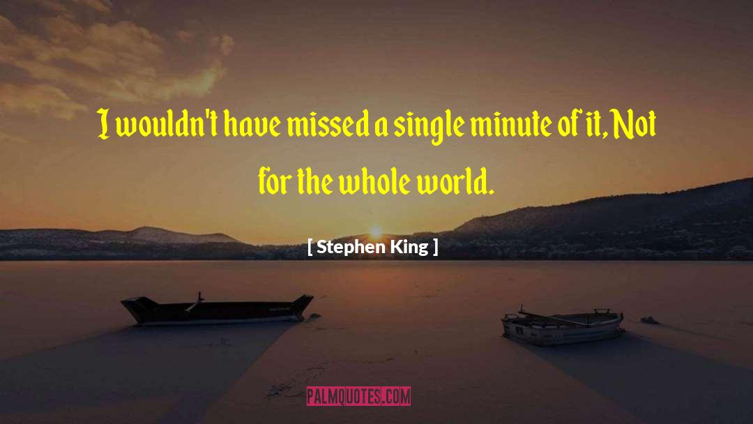 Sad World quotes by Stephen King