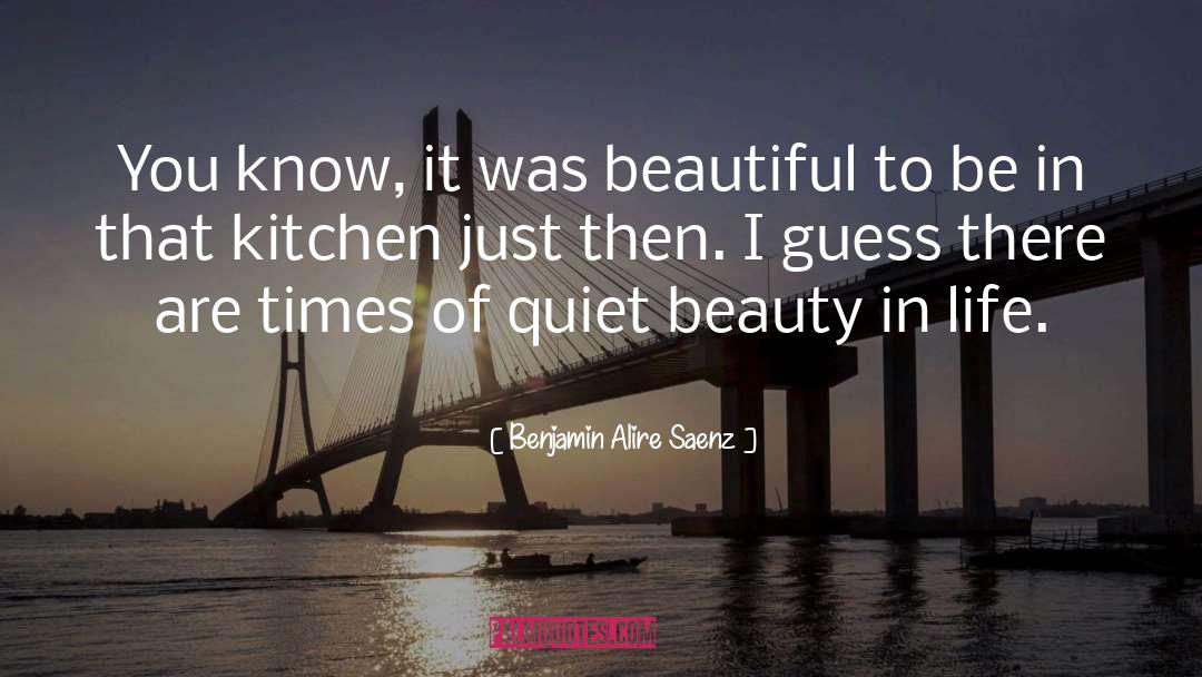 Saddening Beauty quotes by Benjamin Alire Saenz