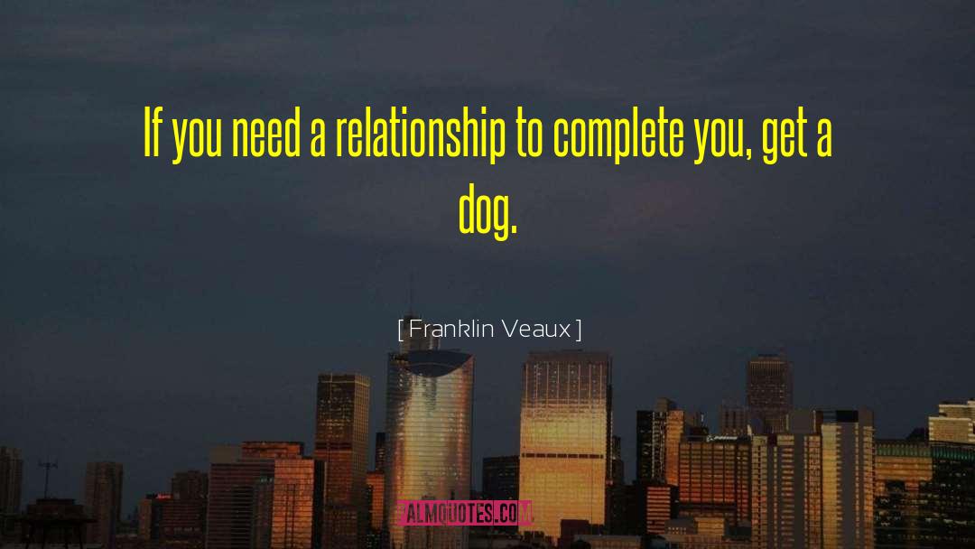 Saddest Dog quotes by Franklin Veaux