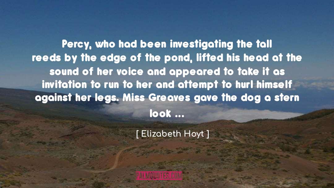 Saddest Dog quotes by Elizabeth Hoyt