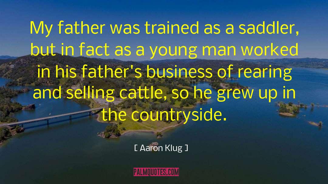 Saddler quotes by Aaron Klug